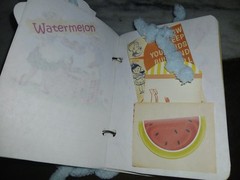 Summer Days Retro Mini Junk Journal Scrapbook 4×5
