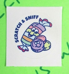 Everything Smells Retro 80’s Sticker Mod Scratch & Sniff Snack Foods You Choose