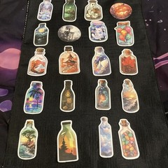 20 Multicolor 2”-3” Stickers