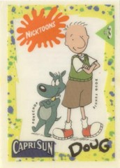 NEW RARE NICKTOONS 1992 DOUG SHOW 7 DECAL SET 2.5″ x 3.5″ YOU PICK ONE