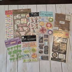 Large Scrapbook Sticker Lot 150+ Sheets Various Brands Jolees Stickopotomus….