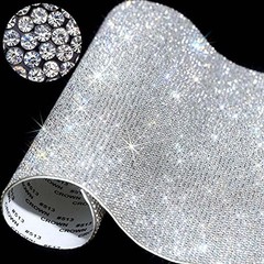 12000 Pieces 2mm Bling Bling Rhinestone Sheet DIY Car Decoration Self Adhesiv…