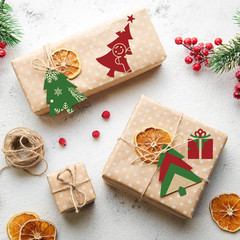 60 Sheet Christmas Pattern Paper, Merry Christmas Scrapbook Papers, Double-Sided