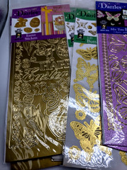 Lot Of 19 Dazzles Sticker Packs, Unopened, Butterflies, Easter, Christmas