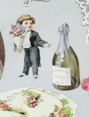 Original Anna Griffin AG904 «WEDDING CARD TOPPERS» 132-Pc Sentiments Card-Layers