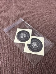 Thank you Sticker 3.5cm 2pc Tire – Japan Domestic Shipping Only: motorcycle car