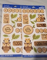 Sticko Stickers 4 Different Types Lot Bundle Crafts Kids Fun Scrap Book Birthday