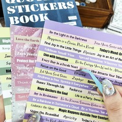 2346PCS Quote Stickers,48 Sheets Scrapbook Supplies Kit Word Stickers for Journa