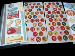 Creative Memories ABC Great Lengths, Titles, Travel, Mediterranean stickers