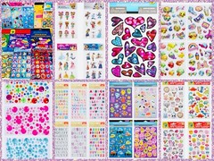 799 STICKERS Lot GIRLY Planner All Themes & Journaling HALLMARK Kid Squad Girls