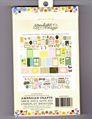 Crate Paper MOONLIGHT MAGIC (200pc) PAPERIE EPHEMERA PACK scrapbooking