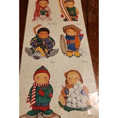 Winter Boys Dimple Street Gang SCRAPBOOKING Stickers by Tie Me To The Moon Winte