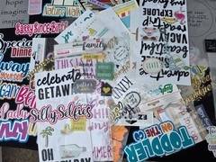 scrapbooking Titles lot 100+ pieces!!!! brand new ephemera!
