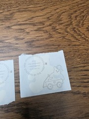 Mrs Grossman Sticker By the Yard Teddy Bears Vintage 1979 Lot Of 2