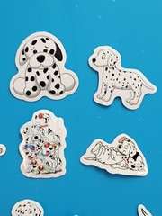 101 Dalmatians Scrapbooking Stickers Disney 10 X Vinyl Sticker May249b