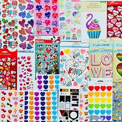 850 STICKERS! Teacher Student Mix Praise & Merit Fun Projects DIY Album Journal