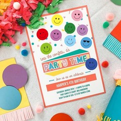 1500Pcs Smiley Stickers for Sticker Rolls 10 Styles Round Reward Teacher Stic…