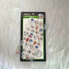 «3D Snoopy Cartoon Stickers – Crystal Decals for DIY Journals, Notebooks & Phone