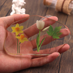 Flower Themed Resin Stickers Set (160 Pieces) – Vintage Floral 160pcs/Flowers