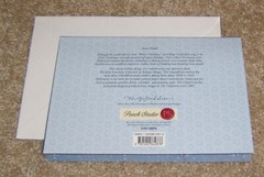 Punch Studio ~ The Gifted Line Christmas Card(1) w/Envelope ~ Snow Family