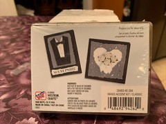 Paper Bliss Accent Kit SCRAPBOOKING Black & White Accents Showers Weddings New