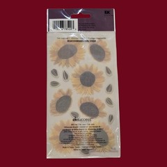 Stickers: Thanksgiving Autumn Sunflowers Seeds Jolees Boutique EK Success Sticko