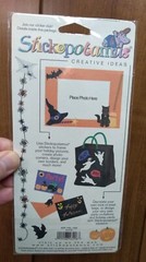 Stickopotamus vintage bat stickers Halloween NOS Made in Taiwan