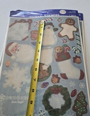VTG Hallmark Acid Free Large Journal Stickers Christmas Lot of 4 Packages NEW