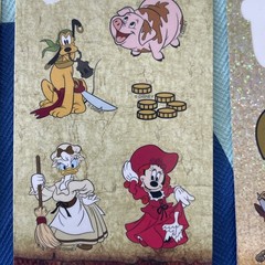 Lot Of Stickers From Early 2000s Disney Pirates Of The Caribbean Mickey Minnie