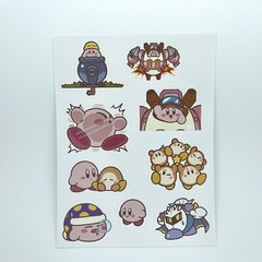 40 Cartoon Anime Cute Kawaii Kirby Stickers-Fast US Shipping Made in USA