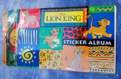 Vintage Disney The Lion King Sandylion Sticker Book Mother of Pearl Stickers NEW