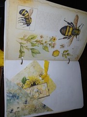 Cute Bee Junk Journal Scrapbook Usa Seller