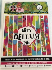 Art by Marlene BACK TO NATURE Studio Light paper Elements Arty Pad Stamps Vellum