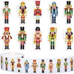 1000 Pcs Christmas Angel Stickers, 8 Designs, Self-Adhesive Decals for Parties