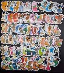 Disney Character Stickers 25 Pack Random Assortment Sticker Decal – US Seller