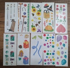 Creative Memories Stickers Full Partial Sheet Lot Scrapbook Birthday Balloon S82