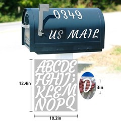 336 Pcs Waterproof Alphabet Letter Stickers for DIY Projects, Mailbox, Car, Lapt