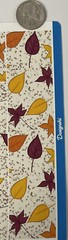 FALL LEAVES Sticker(23pc)Autumn •Planner•Calendar•Journaling •Border•Plaid•Tree•