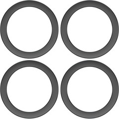 Upgrade Your Phone with 57mm Magsafe Metal Rings – 4 Pcs for Secure Mounting
