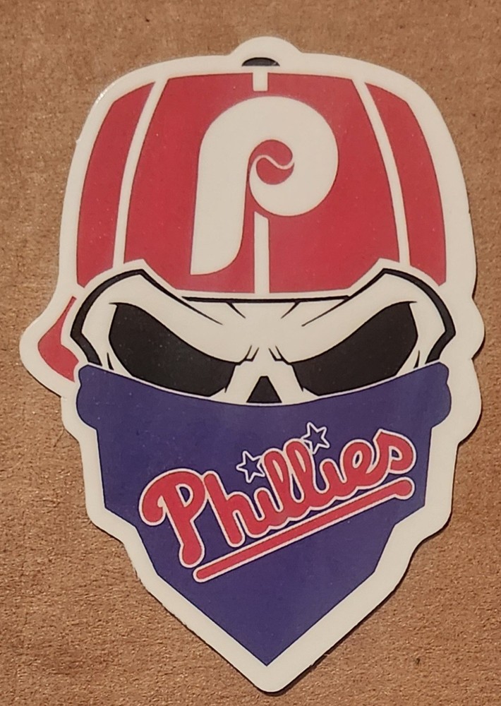 Philadelphia Phillies bandit outlaw die-cut decal sticker