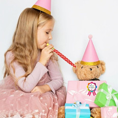 120Pcs Happy Birthday Stickers – Happy Birthday Badge Stickers for Kid Adult It’