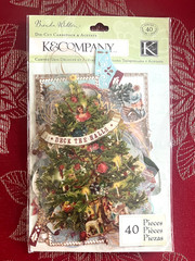 VERY RARE – K & COMPANY EVERGREEN DIE-CUT CARDSTOCK & ACETATE