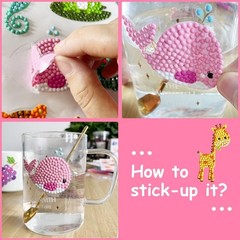 Vibrant 80 Pcs Diamond Stickers for Kids Fun Art Craft Kit for All Seasons