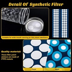 Mushroom Cultivation Filter Stickers – Waterproof 20mm Round Air Exchange Discs