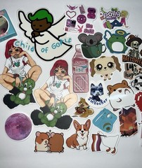 Nostalgic Sticker Lot Decals LPS Kawaii Unif Tyler the Creator Y2K