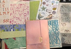 Huge Scrapbooking Craft Bulk Lot Stickers, Paper, Transfers & More