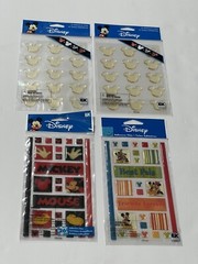Disney 4 Packages EK Success Mickey Mouse 3D Epoxy Tiles stickers