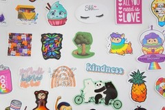 Lot of Girly Girl Diva Stickers Scrapbook Embellishments Pop Culture Art
