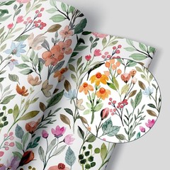 Floral Peel & Stick Wallpaper – Renter Friendly, Pink Vintage, Watercolor Wal…