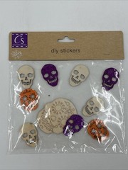 Halloween Lot- 10+ Items & Scrapbook Supplies, Junk Journal kit, Tags, Stickers